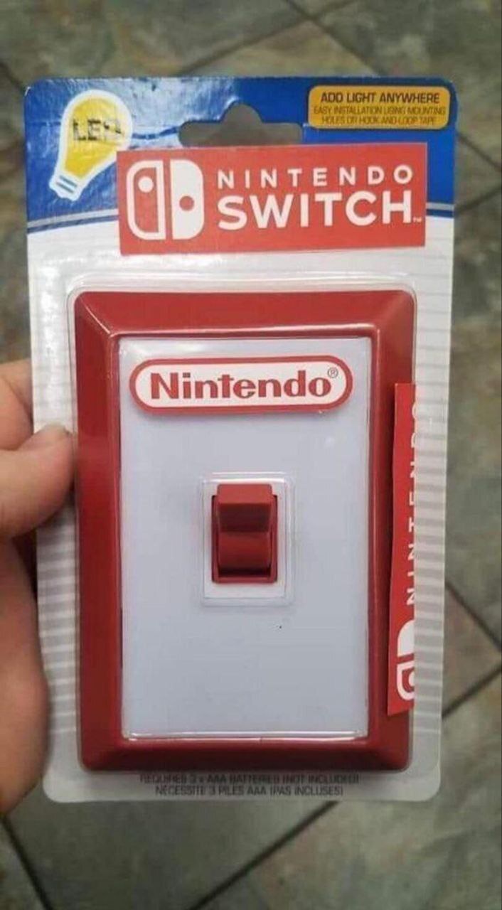 The joy of having a Nintendo Switch at home
