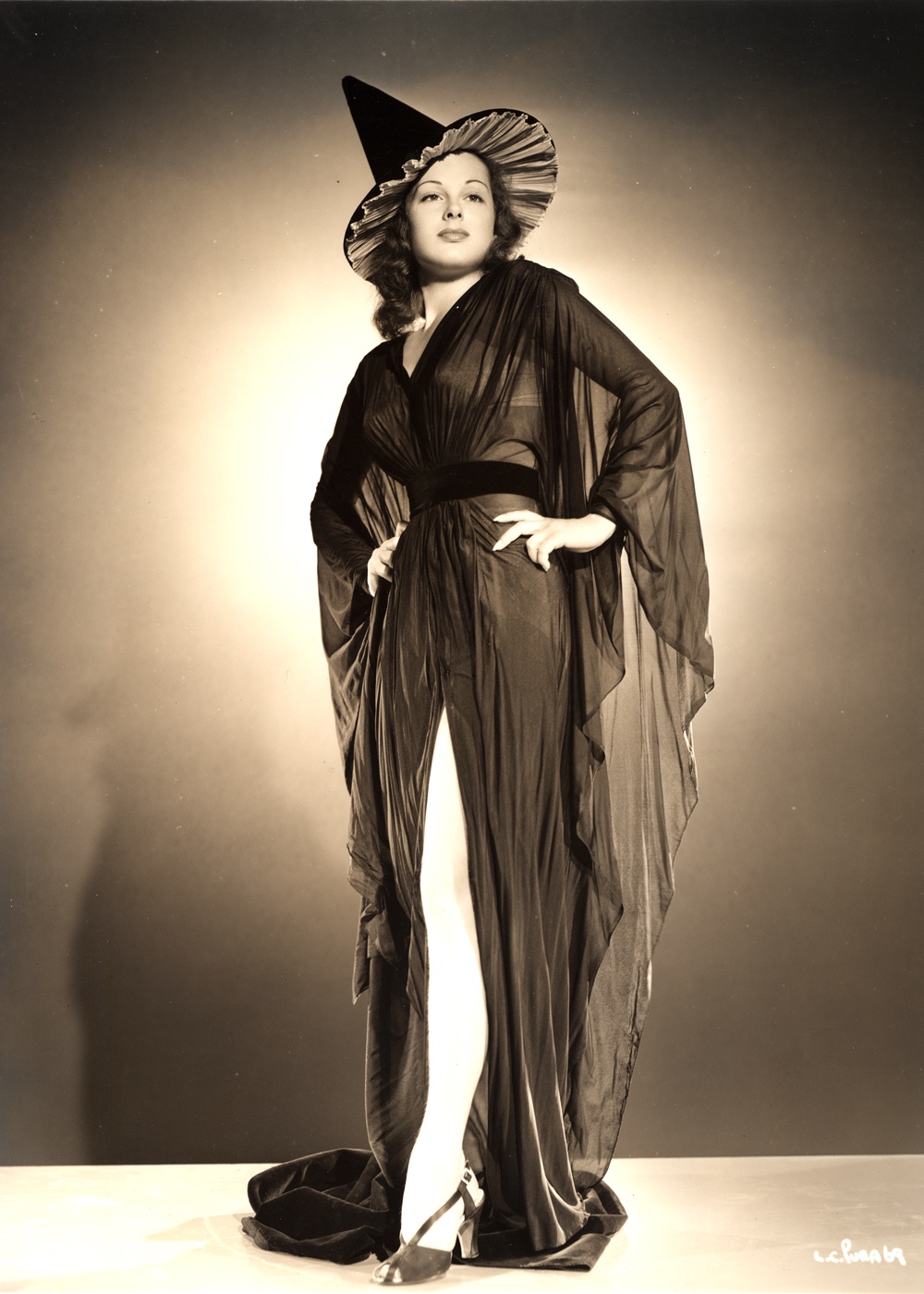 A Vintage Witch from the 1940s