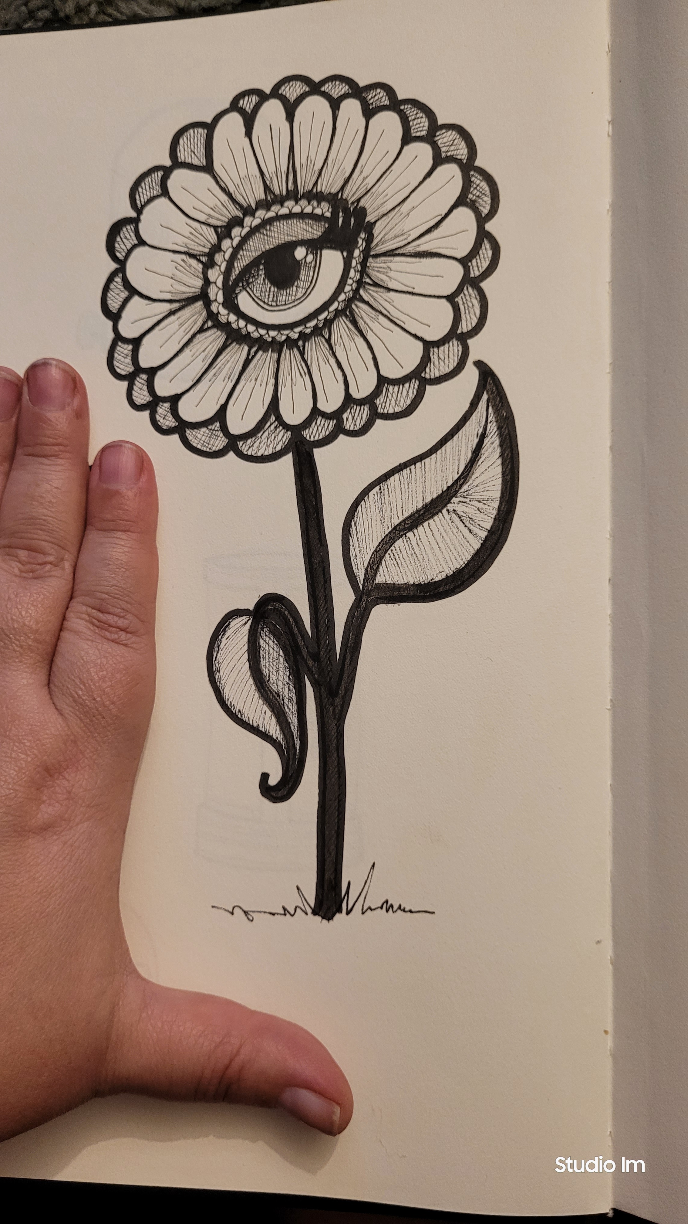 Whimsical Line Art Inspired by the Depths of Depression