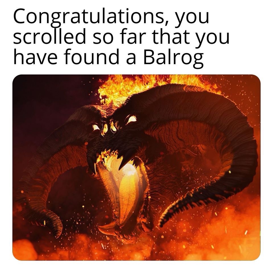 Congratulations! You've Reached the End of Your Scroll.