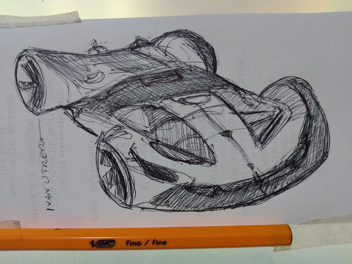 Sketching a Dream Car
