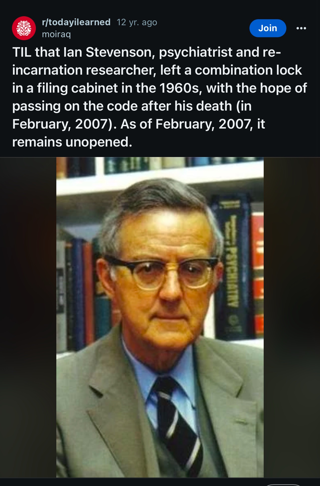 His Safe Remains Locked Forever: No Afterlife in Sight