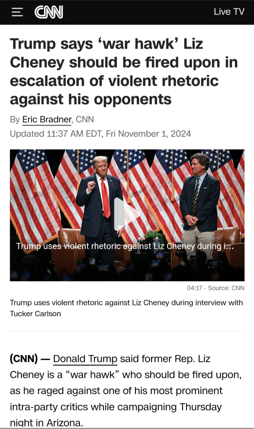 What Did the Aspiring Dictator Just Say?