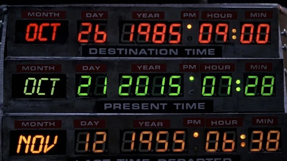 Back to the Future: A Journey to October 21st, 2015