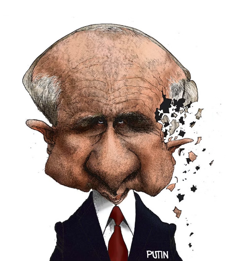 A Humorous Take on Putin: The Caricature