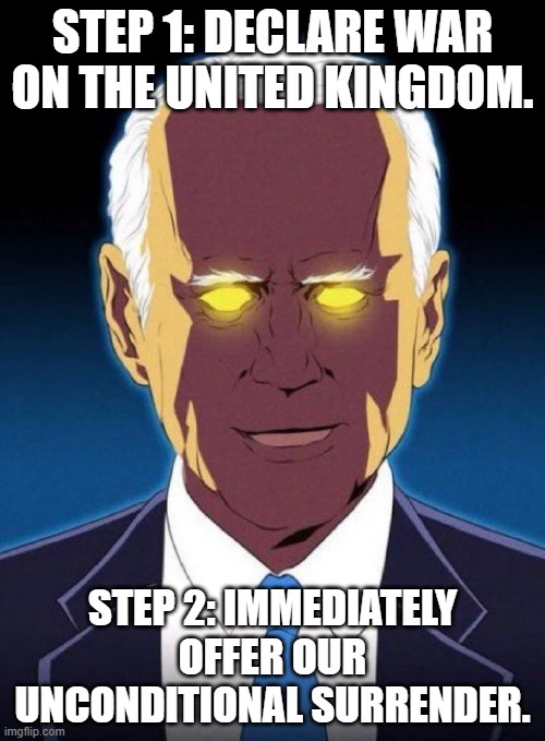 I genuinely wish he would do this. No sarcasm intended.