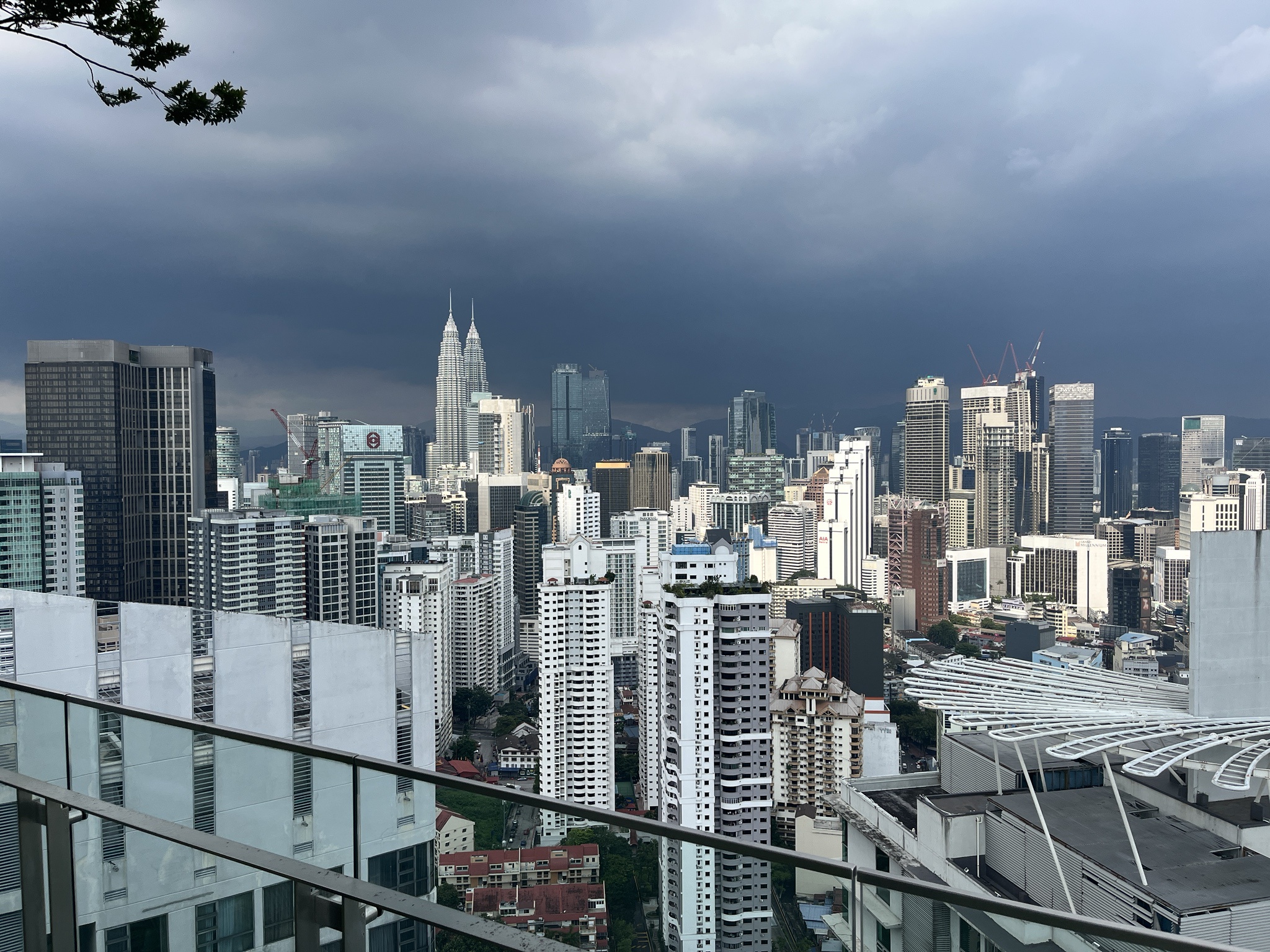 Kuala Lumpur's Dramatic Storm Unfolds