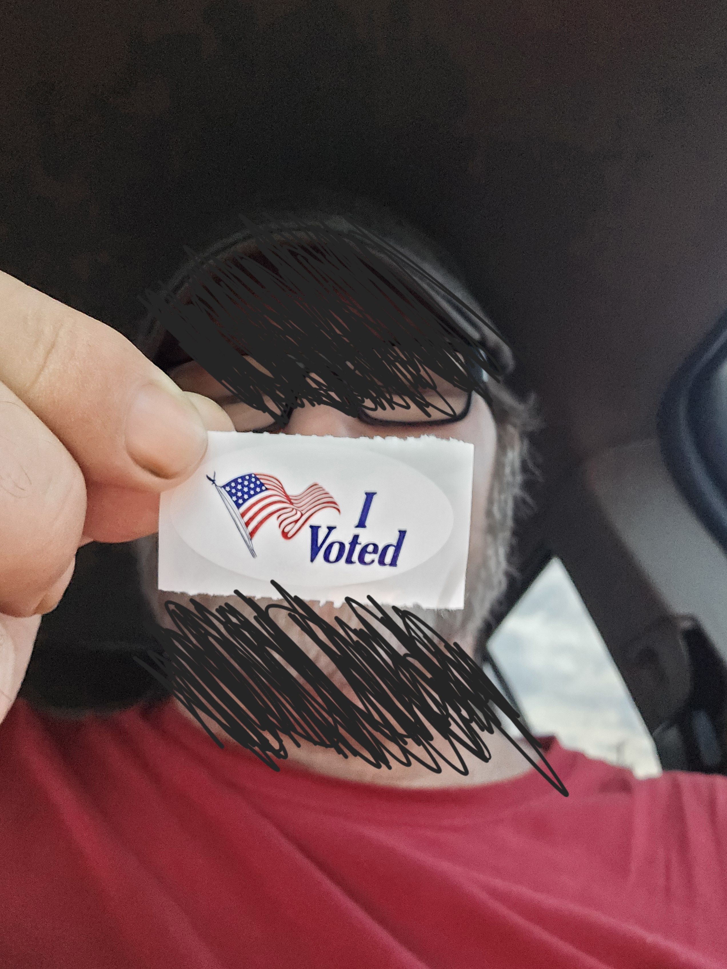 I know Imgur isn't a fan of selfies outside the holiday season, but I just wanted to share that I'm doing my part!