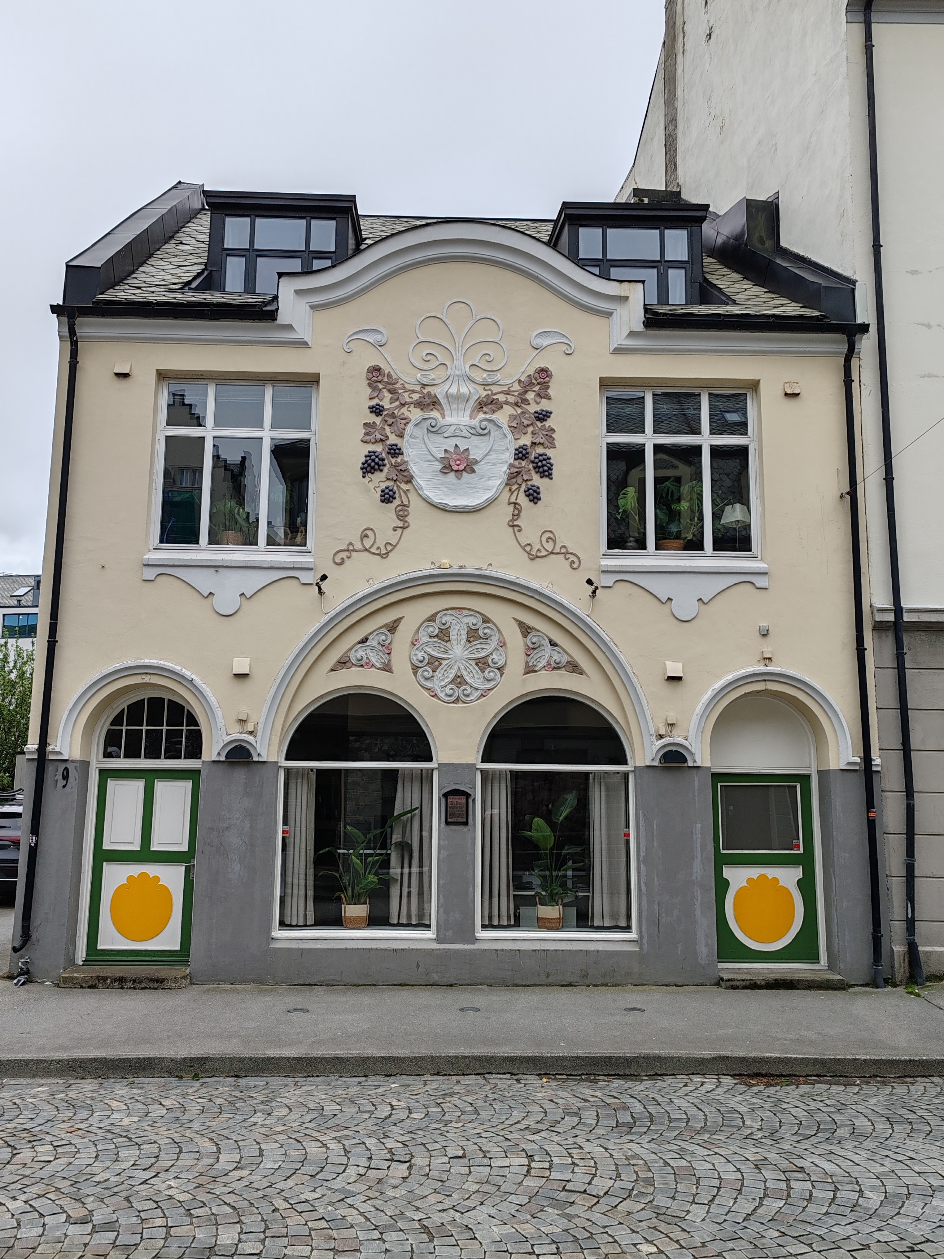 A Stunning House at 9 Kirkegata St., Alesund, Norway