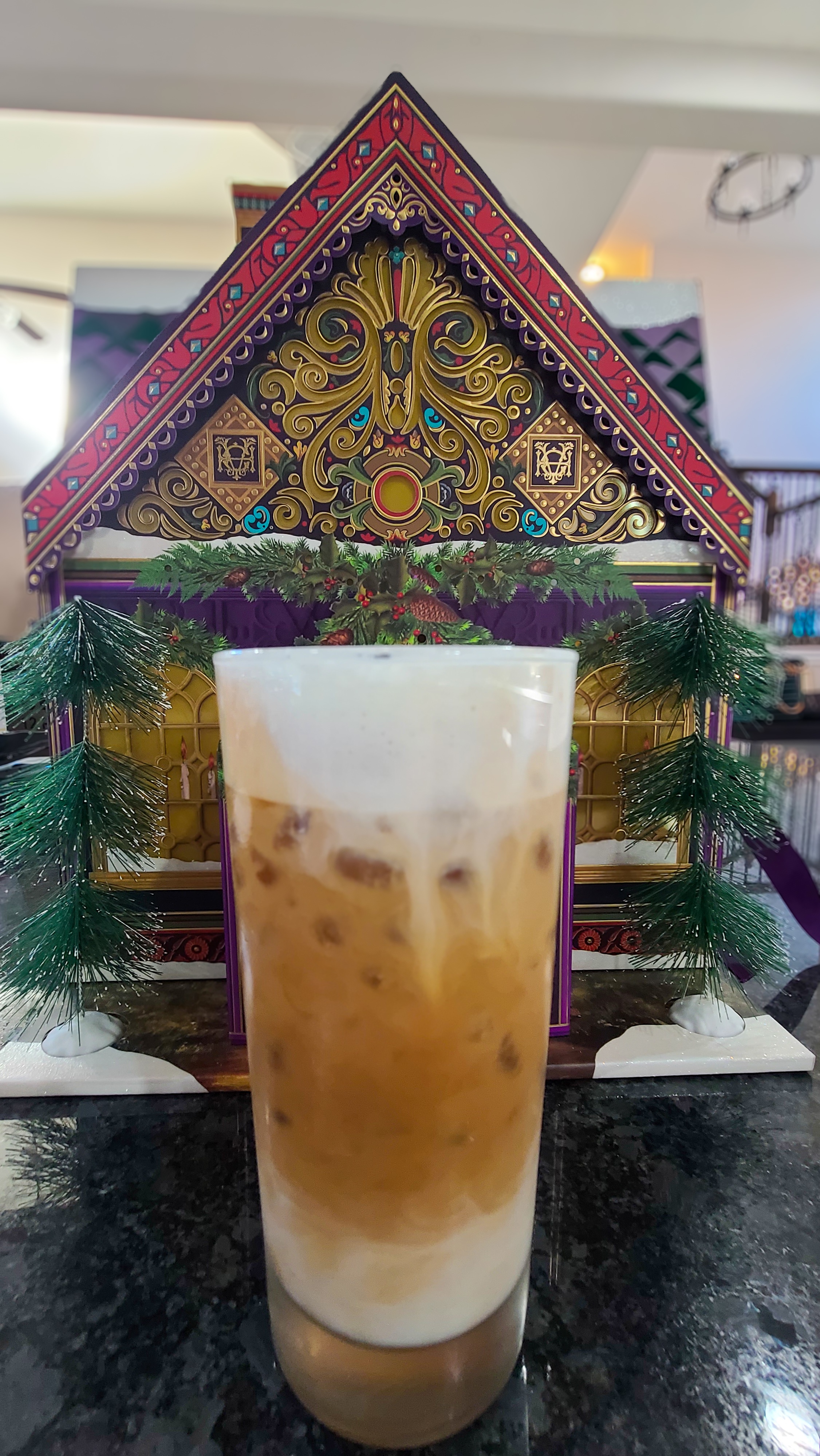 My Morning Ritual: Iced Eggnog Vanilla Almond Double Espresso, What’s Yours?