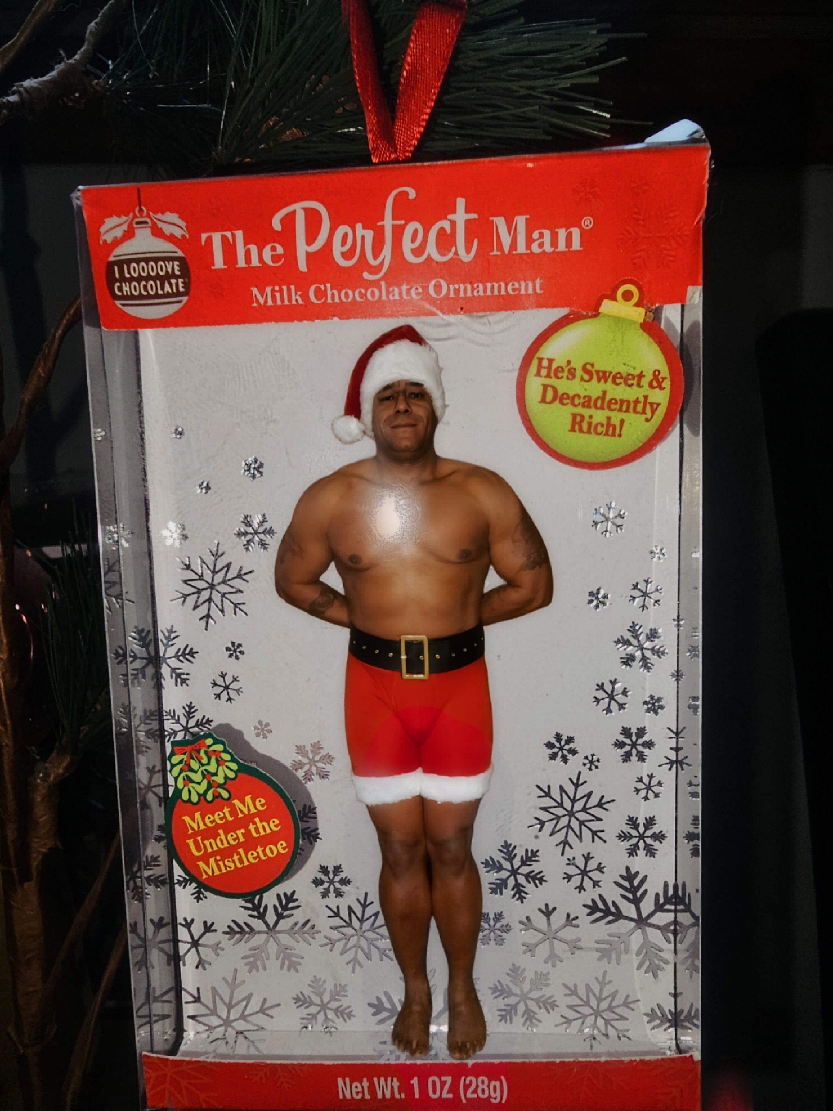 The Ultimate Chocolate Ornament for the Perfect Man