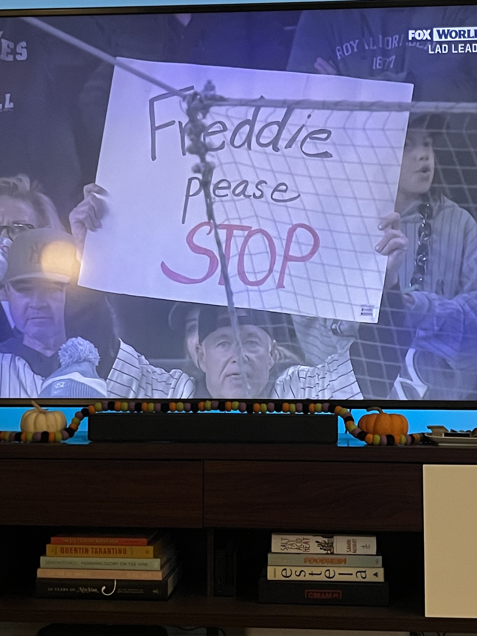 Freeman Strikes Again in New York, Y'all!