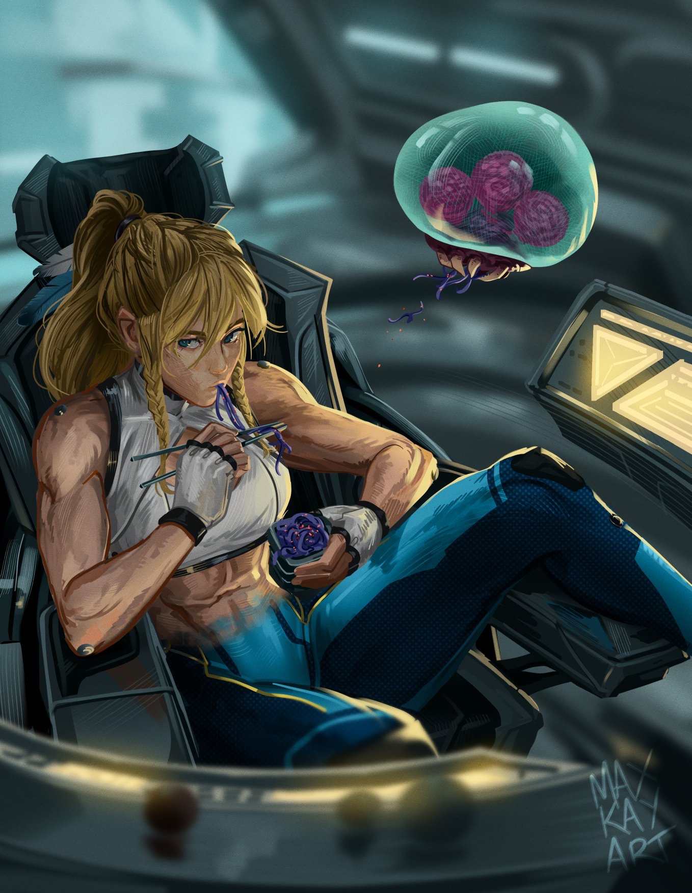 Samus Saturday: A Slice of Cake for the Intergalactic Heroine