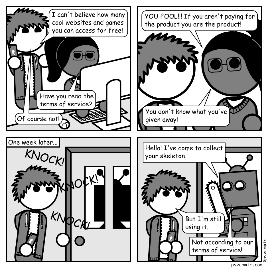 Understanding the Terms of Service.