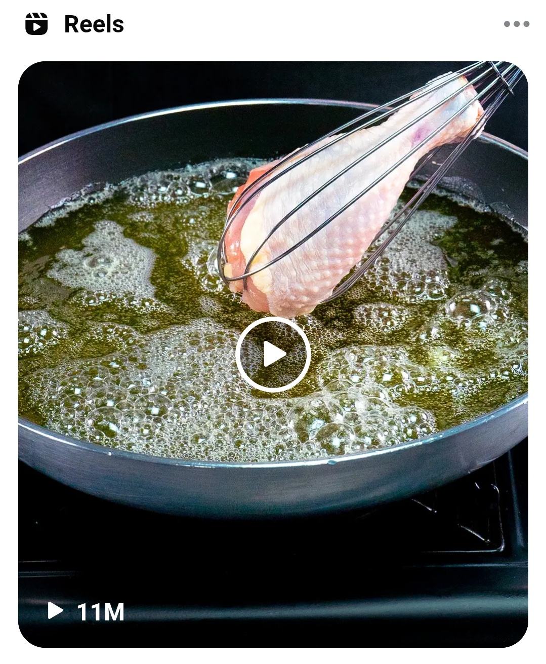 Earn 18 fake Internet points for the chicken in a whisk?