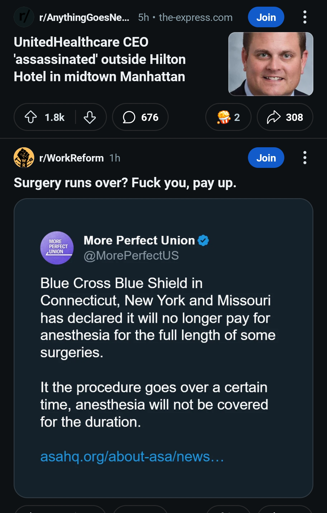 Why Would Anyone Want to Harm a Poor, Helpless Health Insurance Executive?