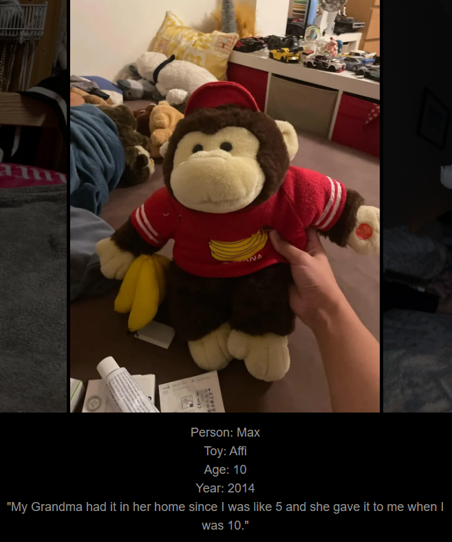 Day 758: Join Me on a Journey to My Nostalgic Toy Website!