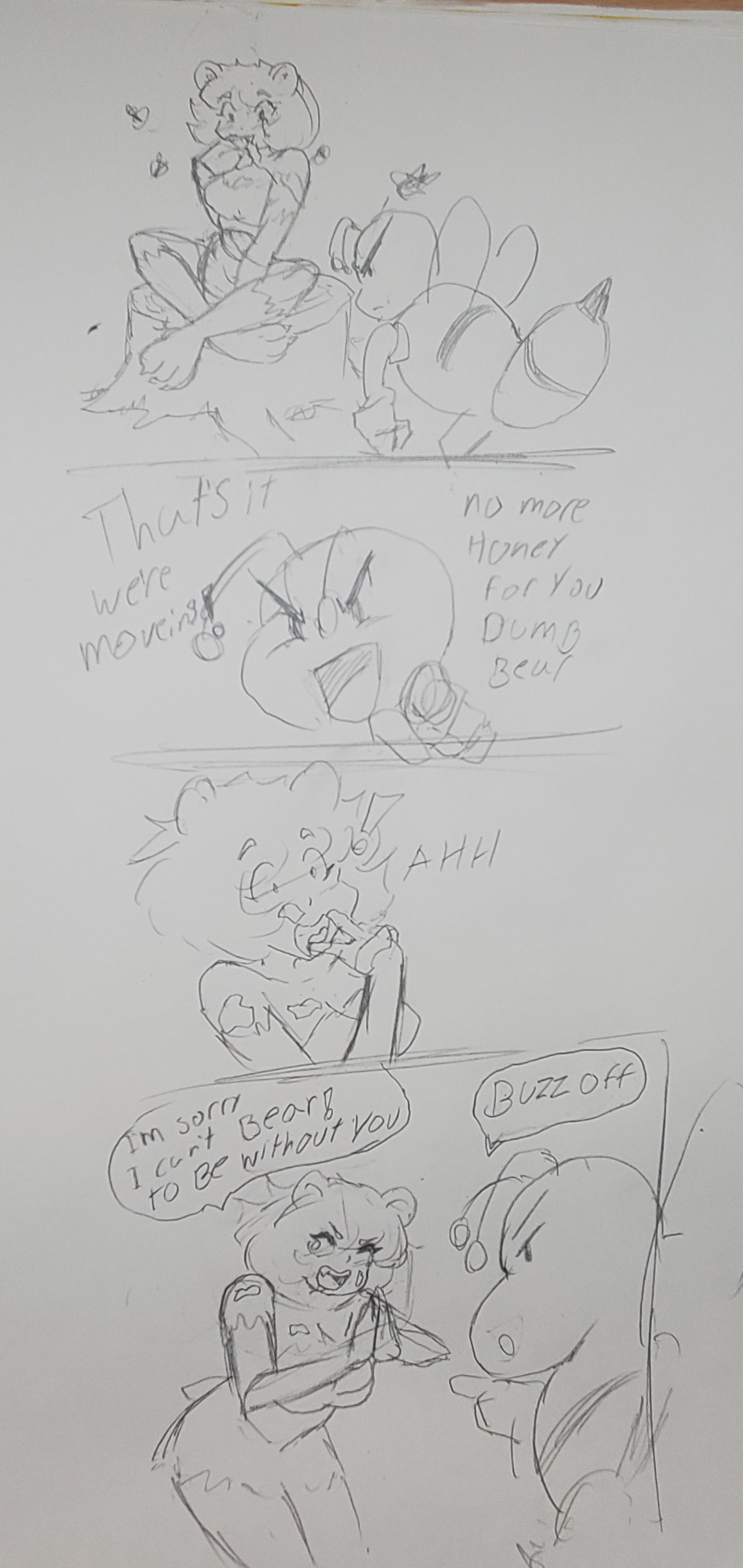 "Beary Sorry!!" - An Original Character Moment