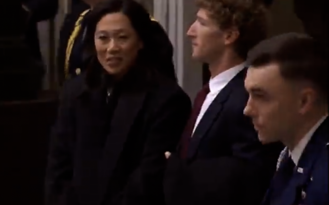 A billionaire tech mogul and his wife, the daughter of Chinese-Vietnamese refugees, at the event of a man who labeled COVID as the 'China virus'