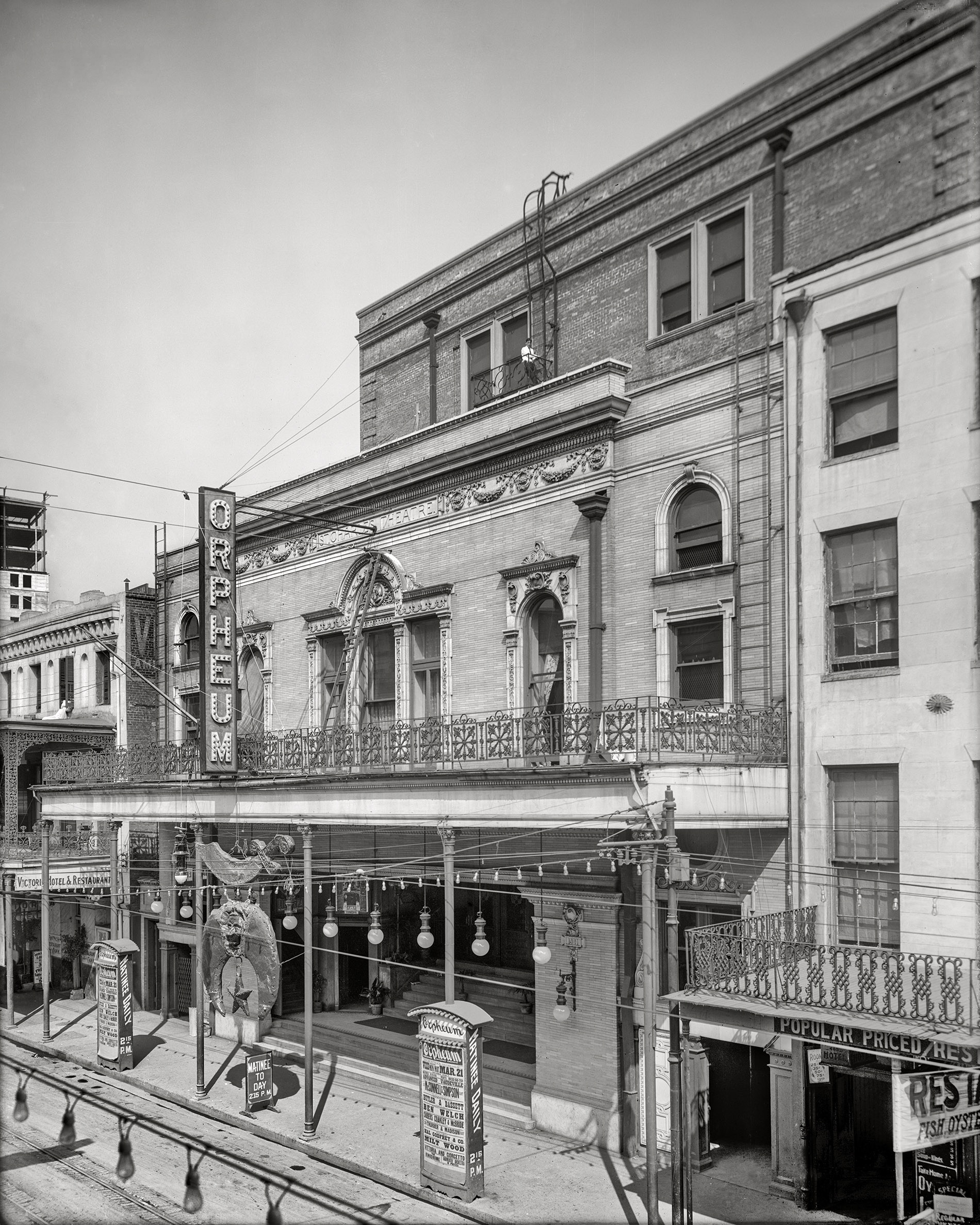 Step Back in Time: New Orleans' Orpheum Theatre in 1910