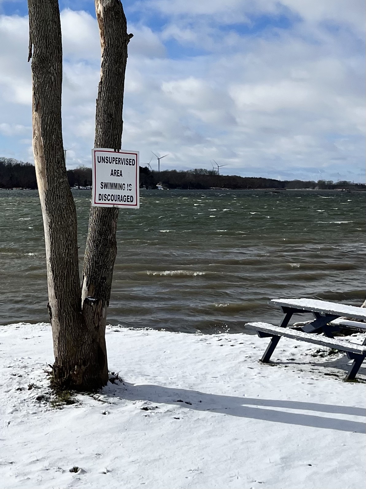 Just another beautiful sunny day in Canada