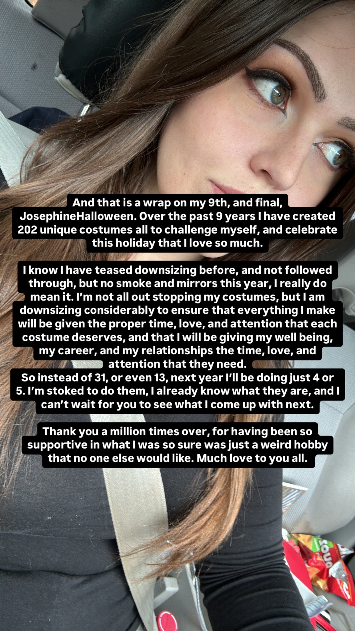 Endless gratitude to all of you—thank you from the bottom of my heart!