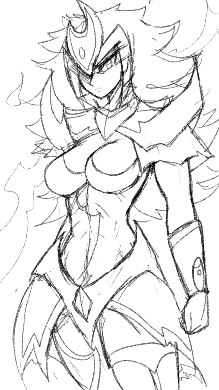 Introducing My Original Character: Lady Heat (WIP)