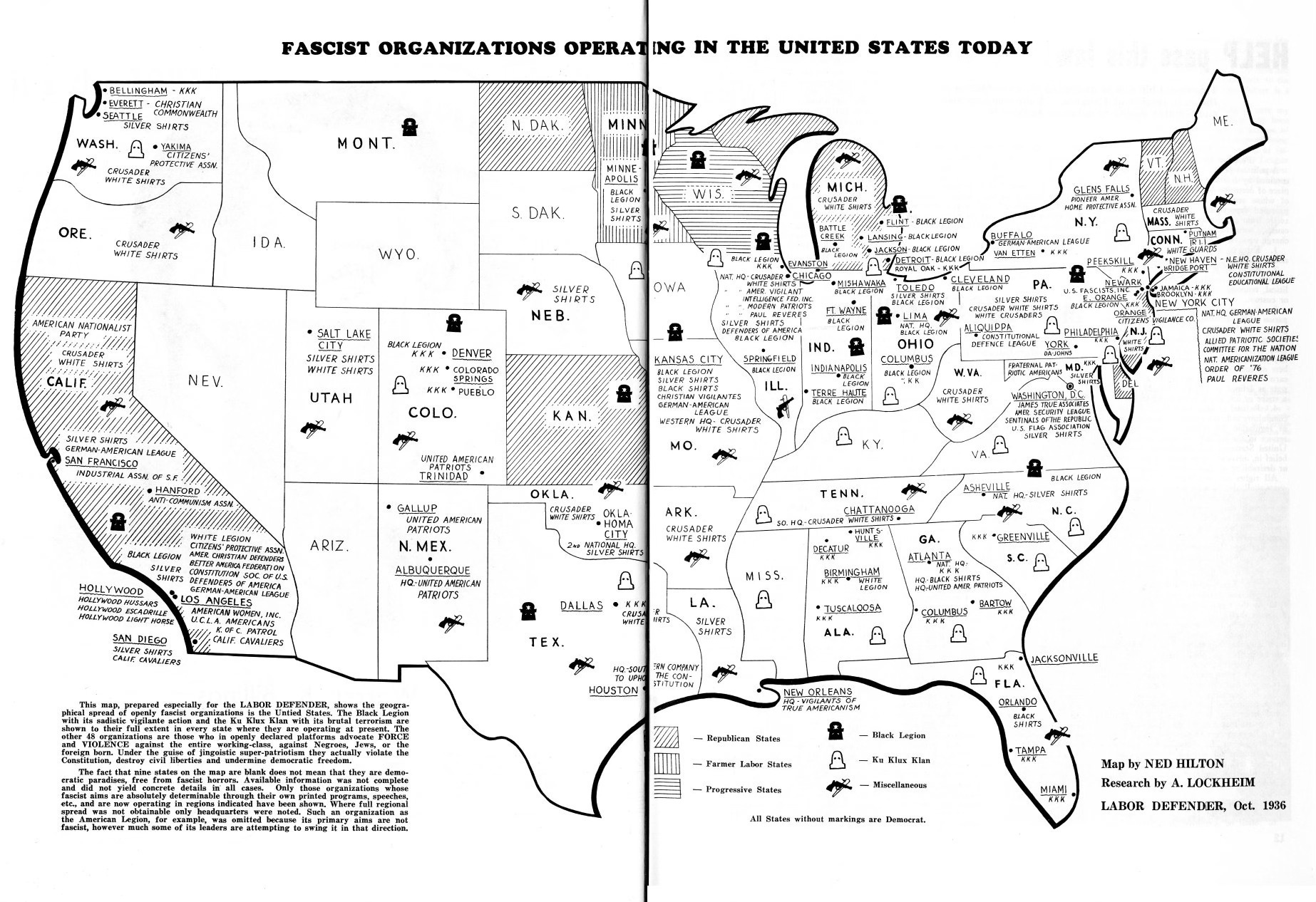 Tracking Down the Fascists: A Mapping Mission