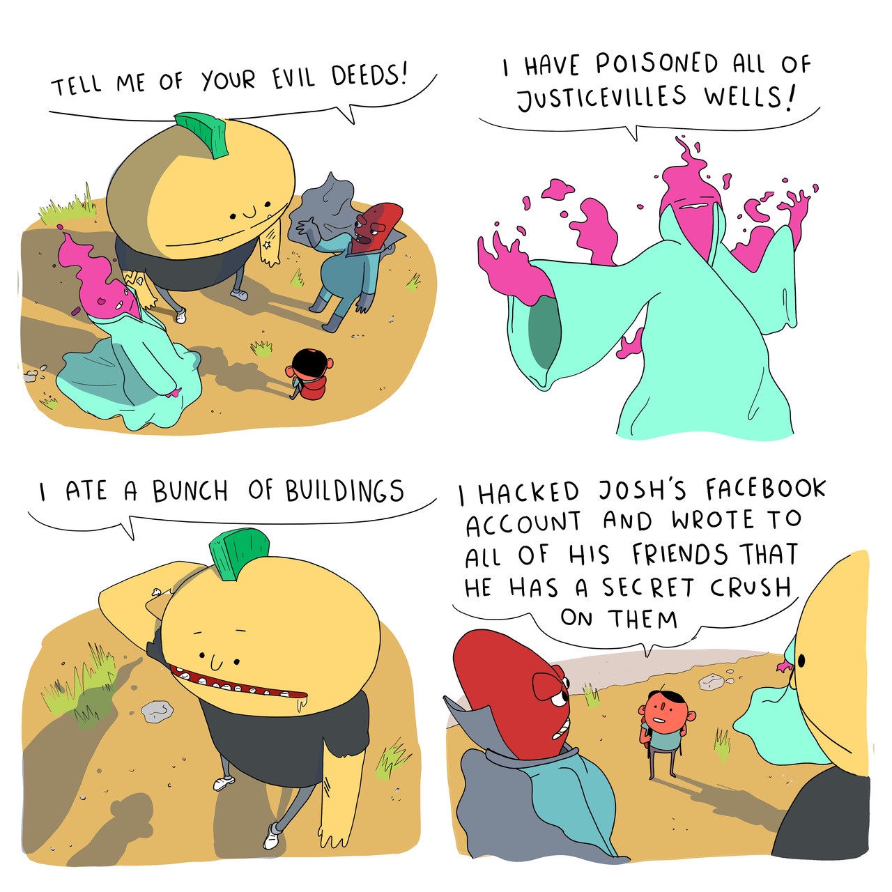 The Dark Side of Evil Deeds