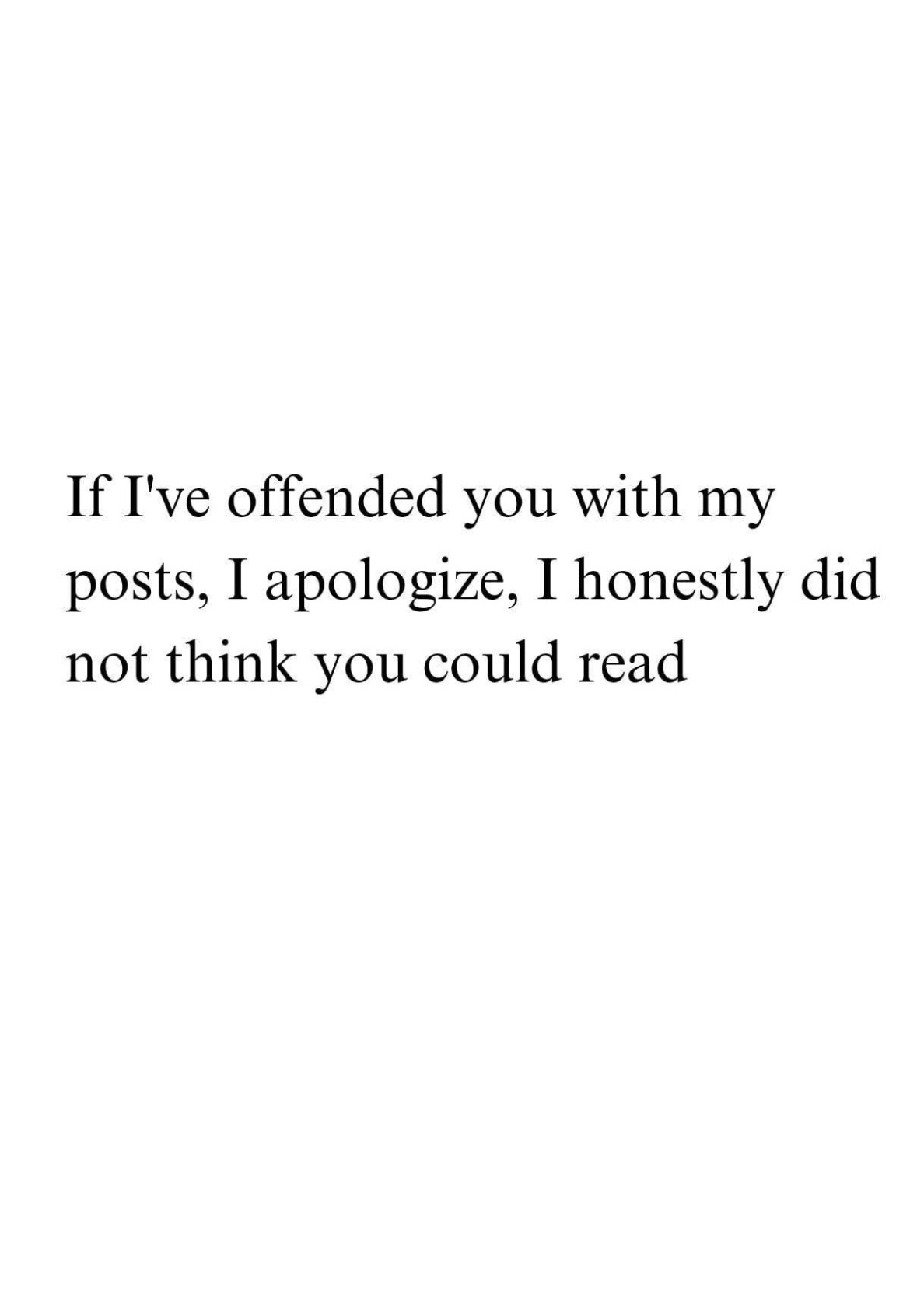 No Apologies Here - Sorry Not Sorry!