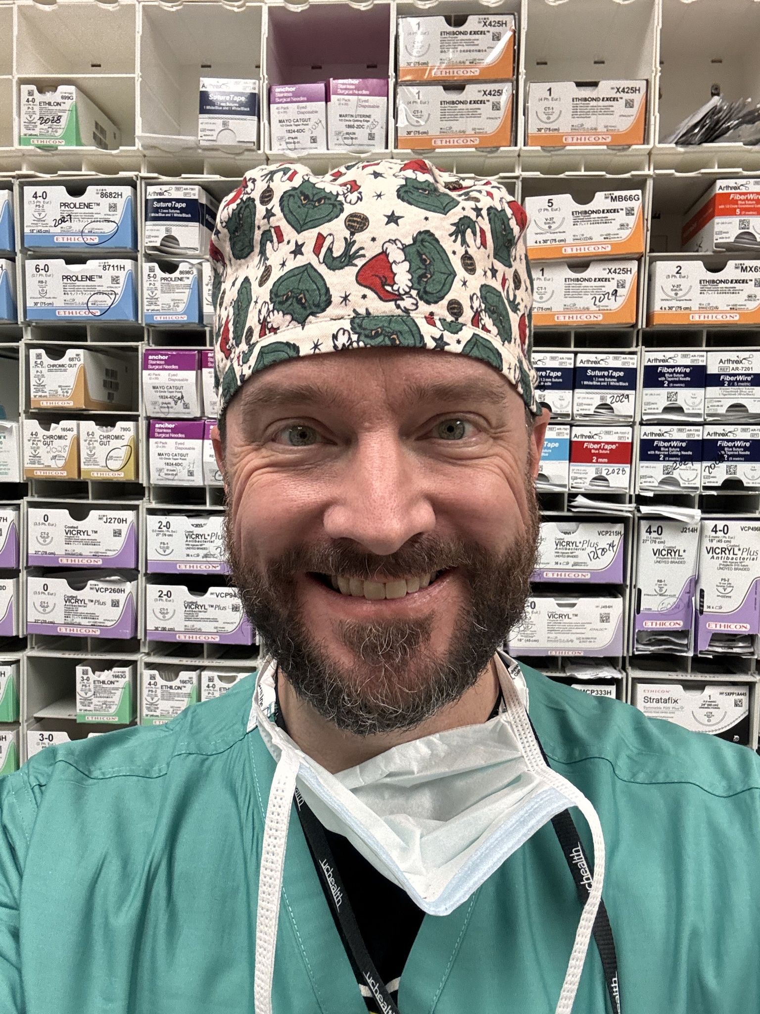 Wishing you a Merry Christmas and hoping you stay out of the OR this year!