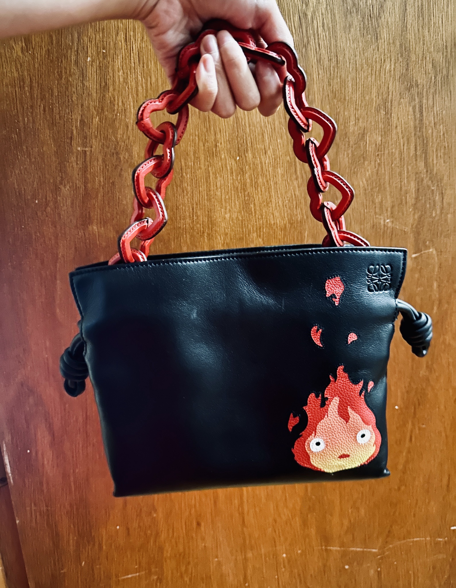 The Adorable Calcifer Clutch: A Fiery Friendship