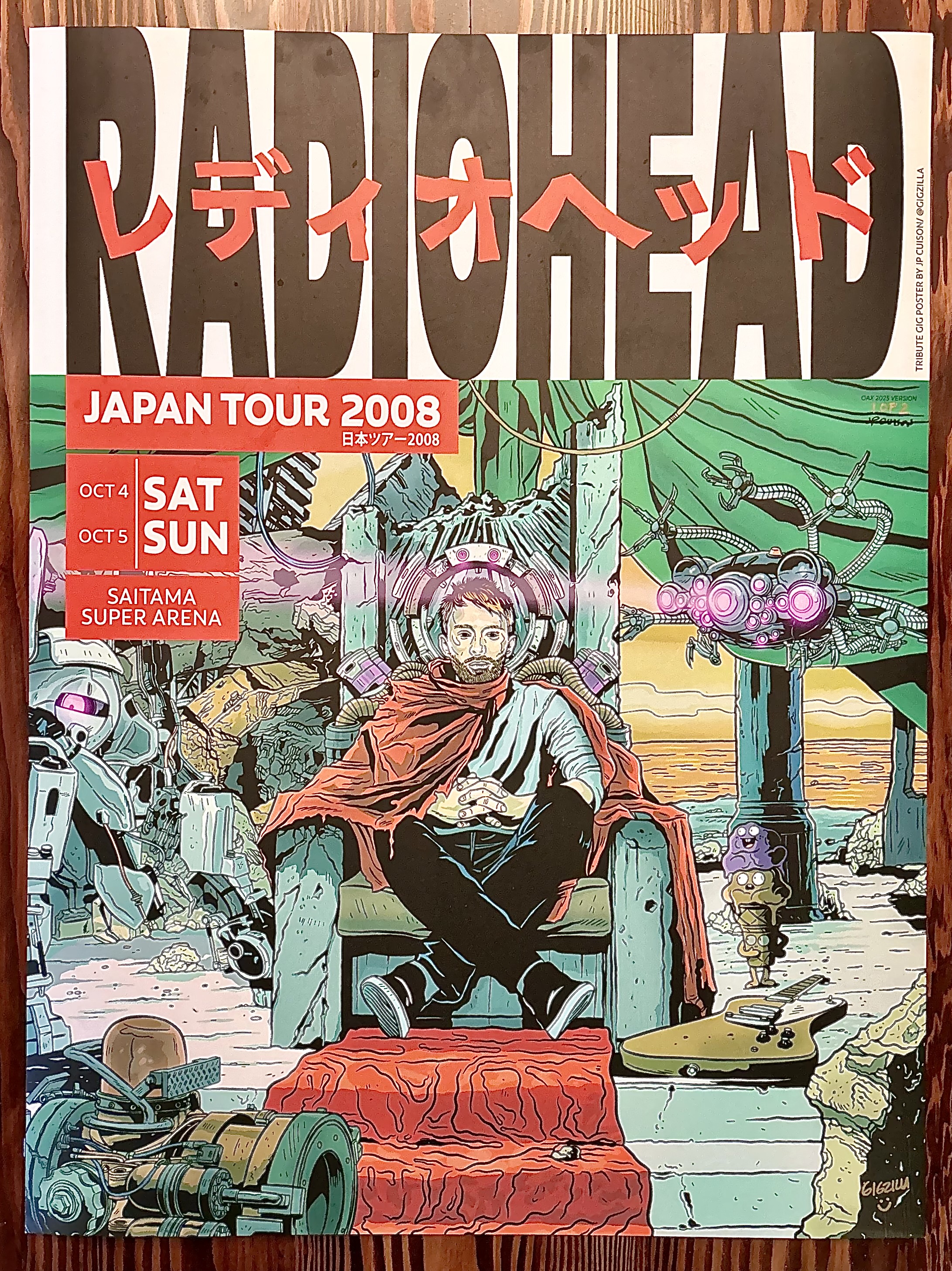 Radiohead's Unforgettable Japan Tour 2008 by Gigzilla