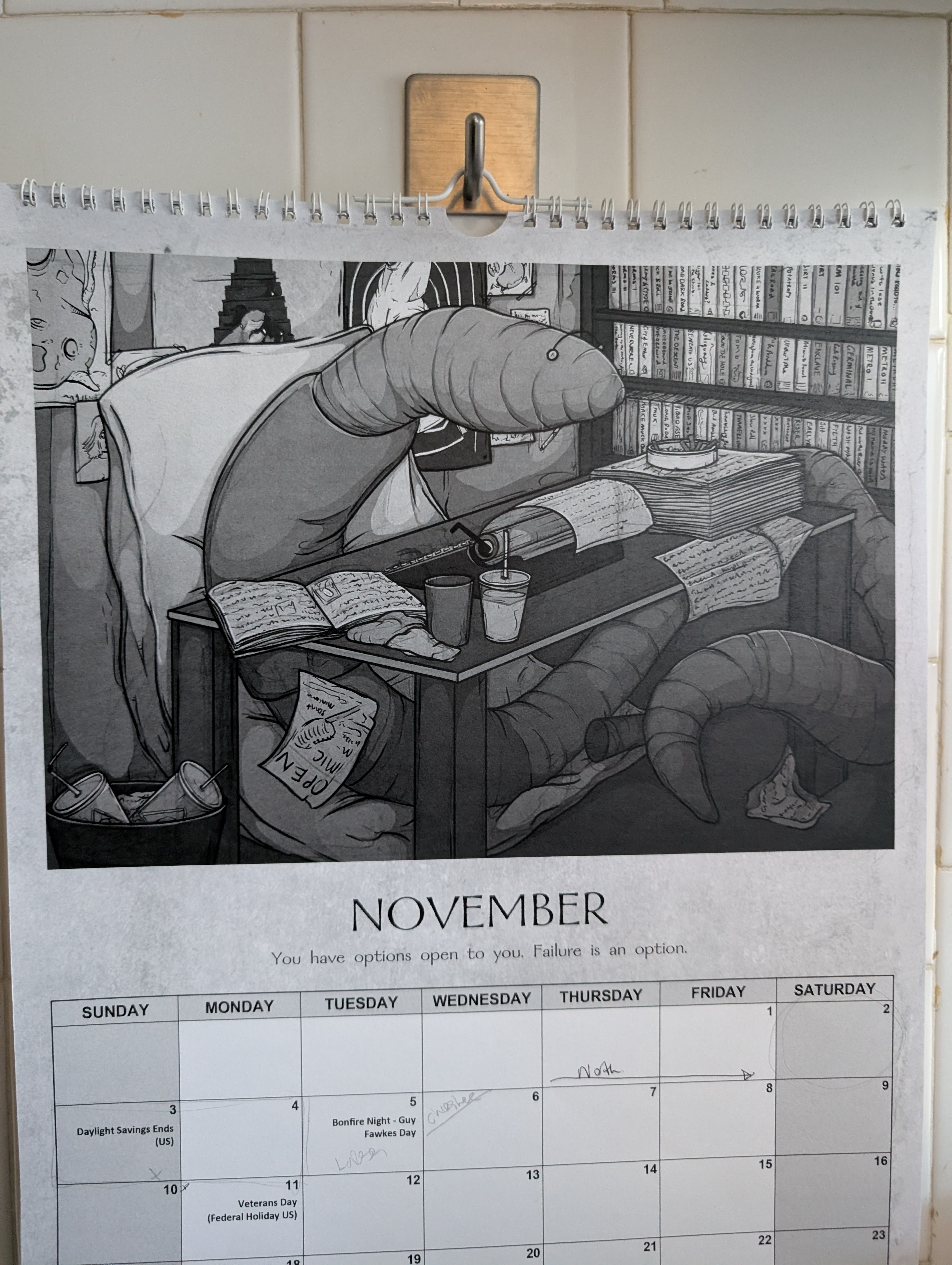 November is Almost Over: Time for a Calendar Pep Talk!