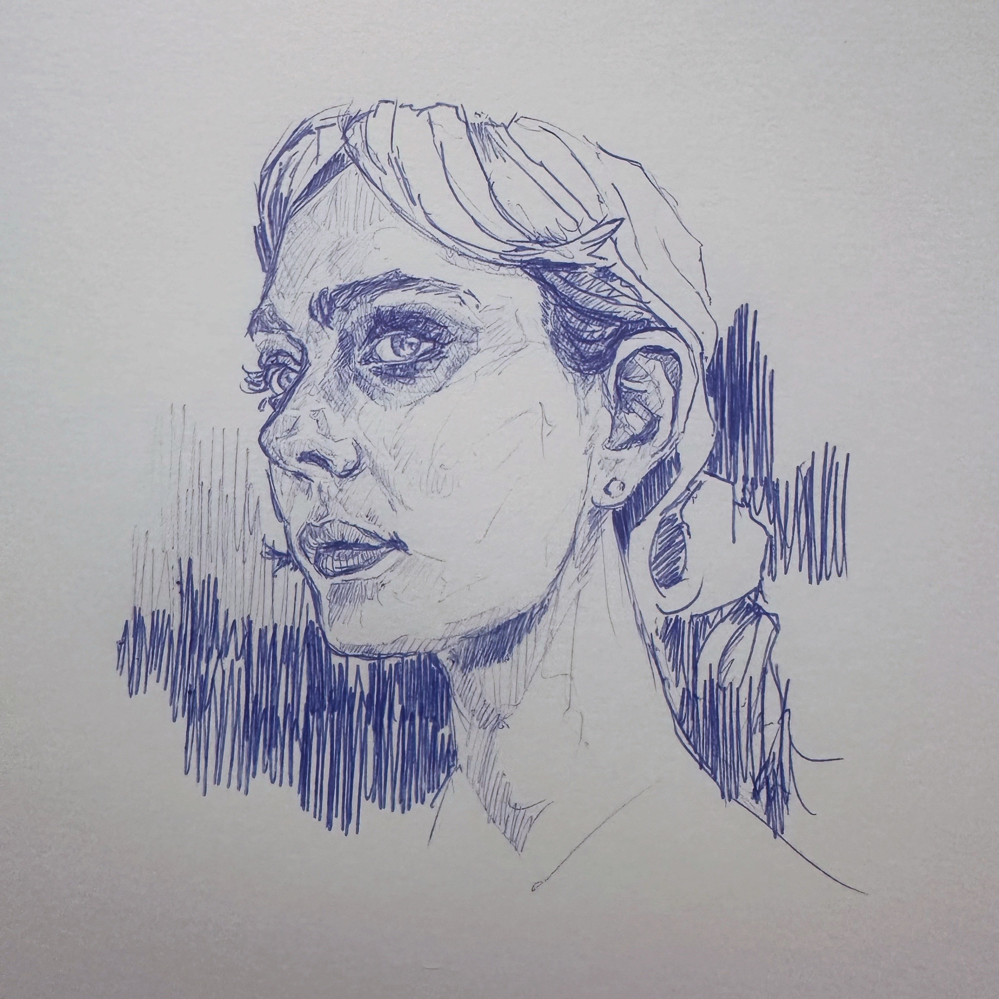 Unveiling My Latest Ballpoint Portrait