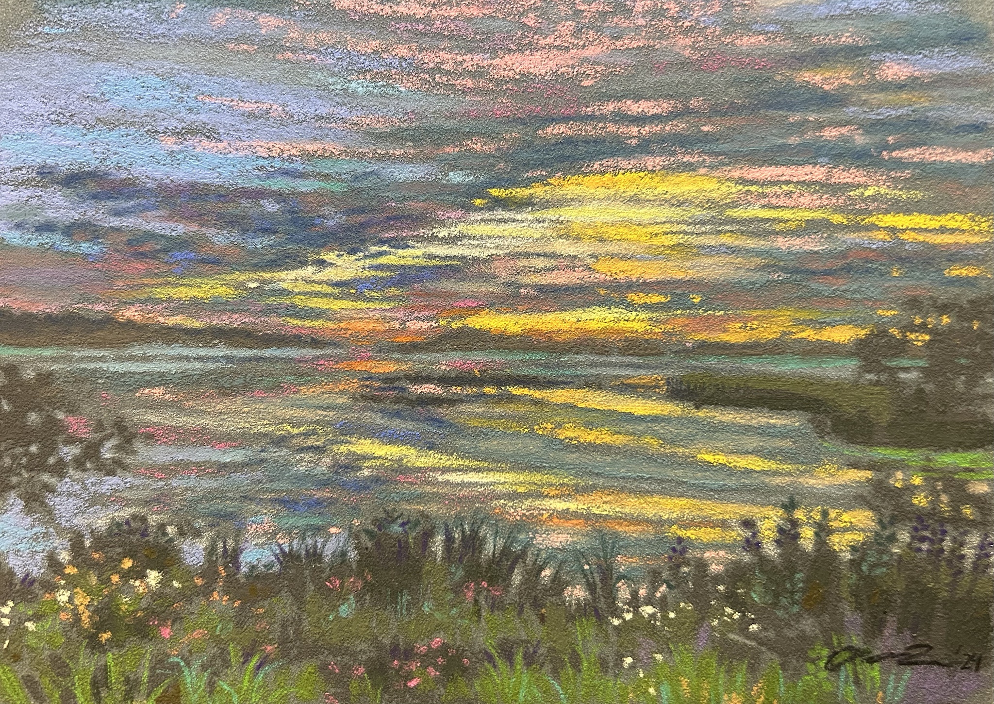 A Beautifully Cloudy Sunset