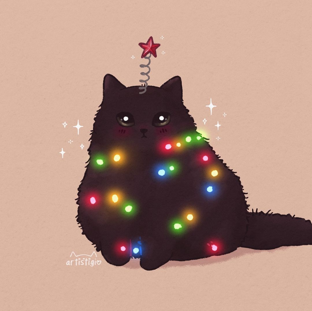 Glowing Cat