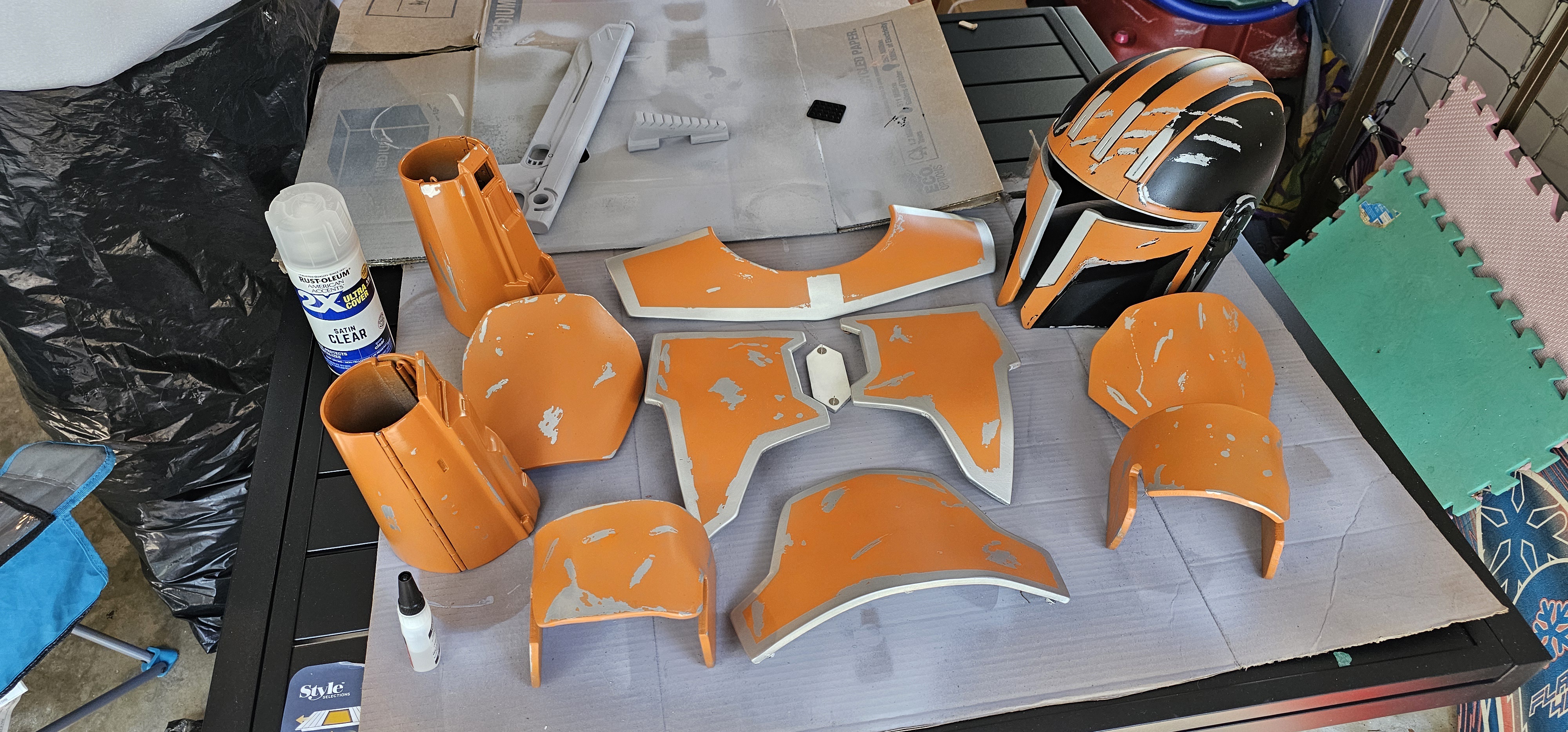 Armor Up: Progress on My Lower Armor Project Begins