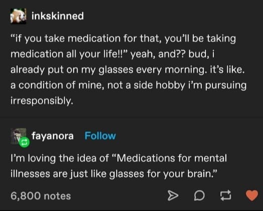 A friendly reminder to prioritize your health and take your medicine