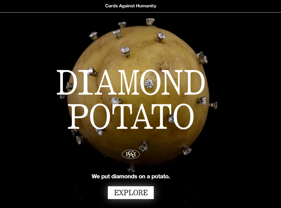 The Legendary Diamond Potato: A Meme for the Ages