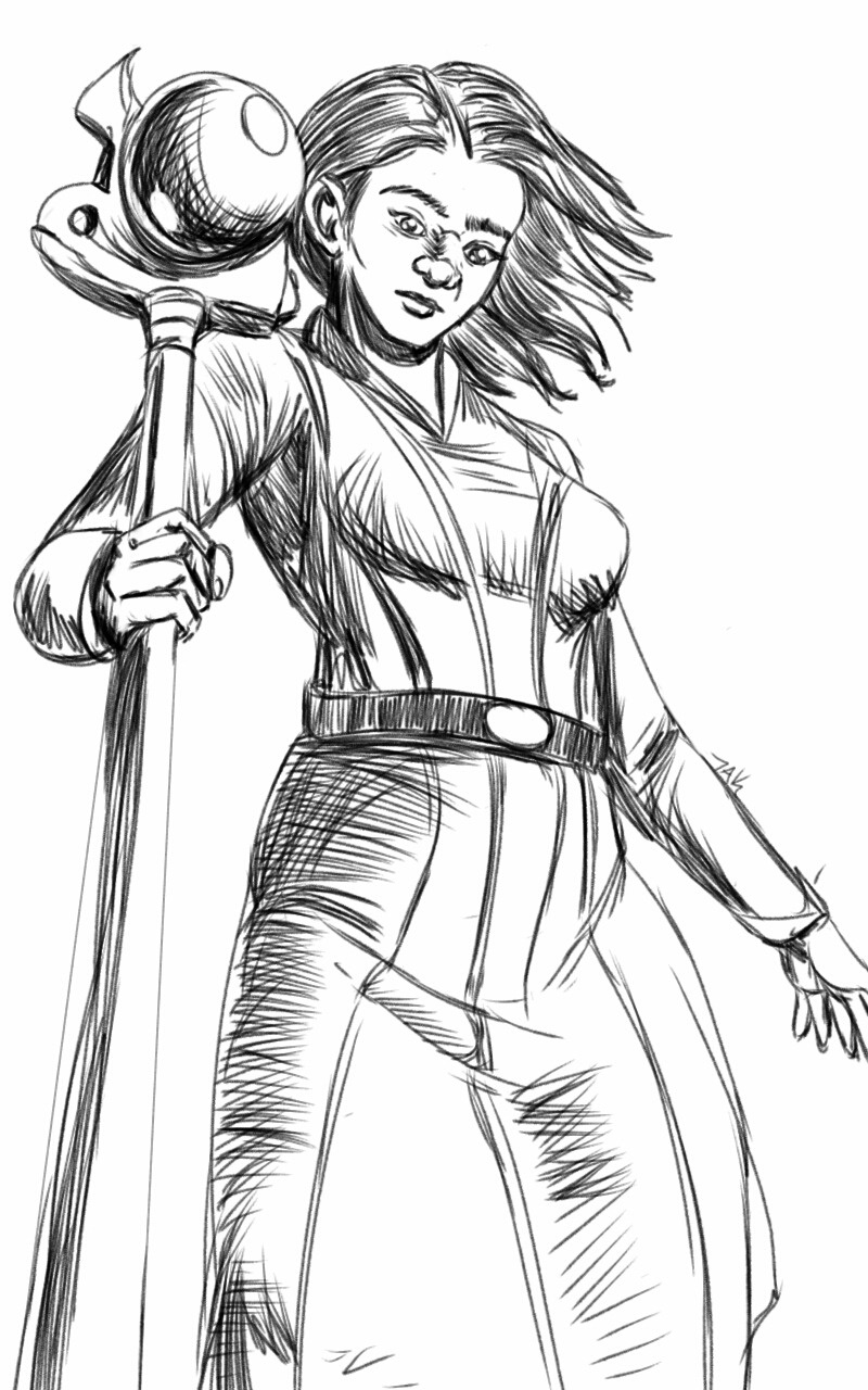 Daily Sketch: Meet Chila, my latest creation!