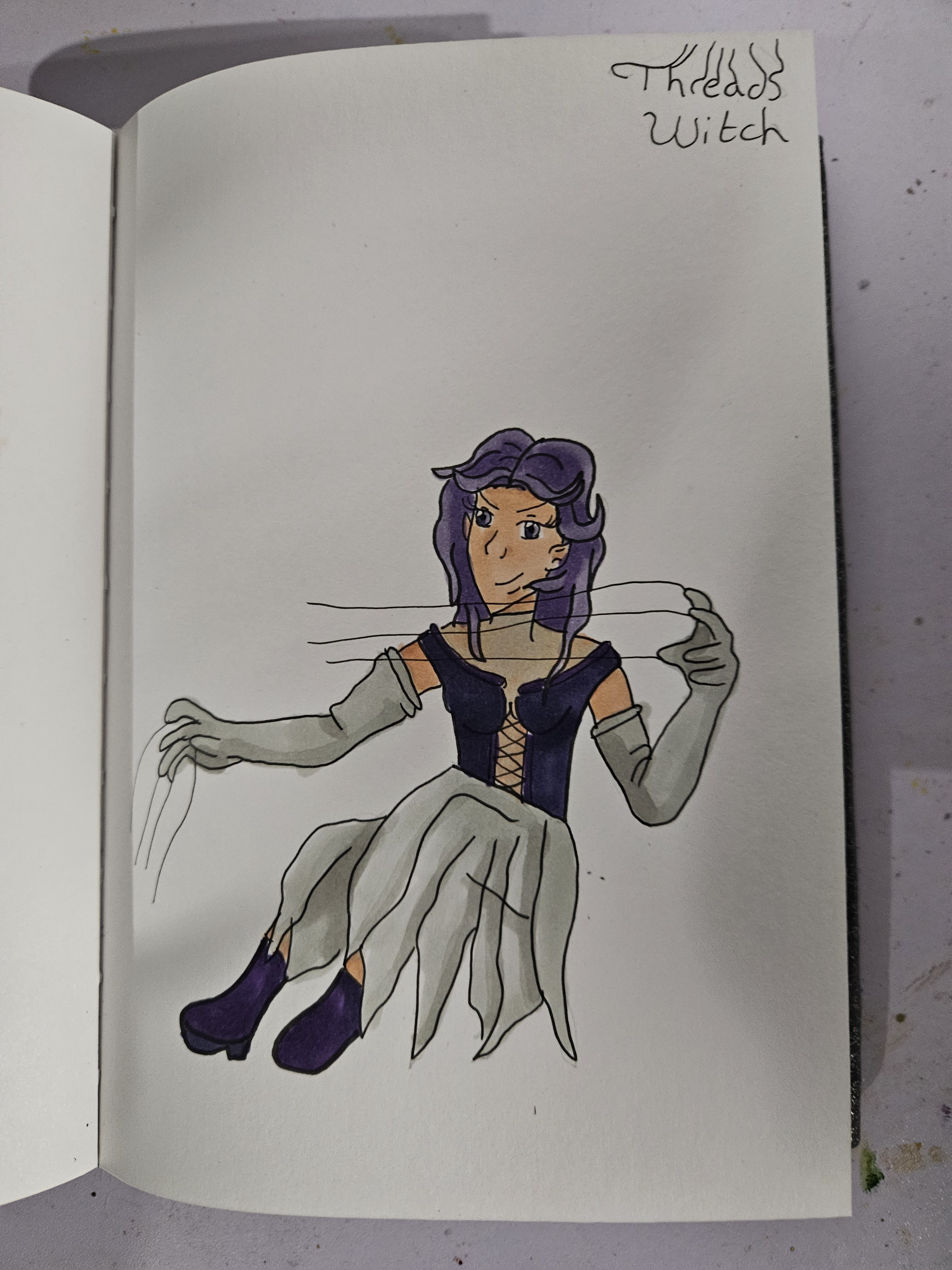 Witchtober Day 27: Threading the Witchy Needle