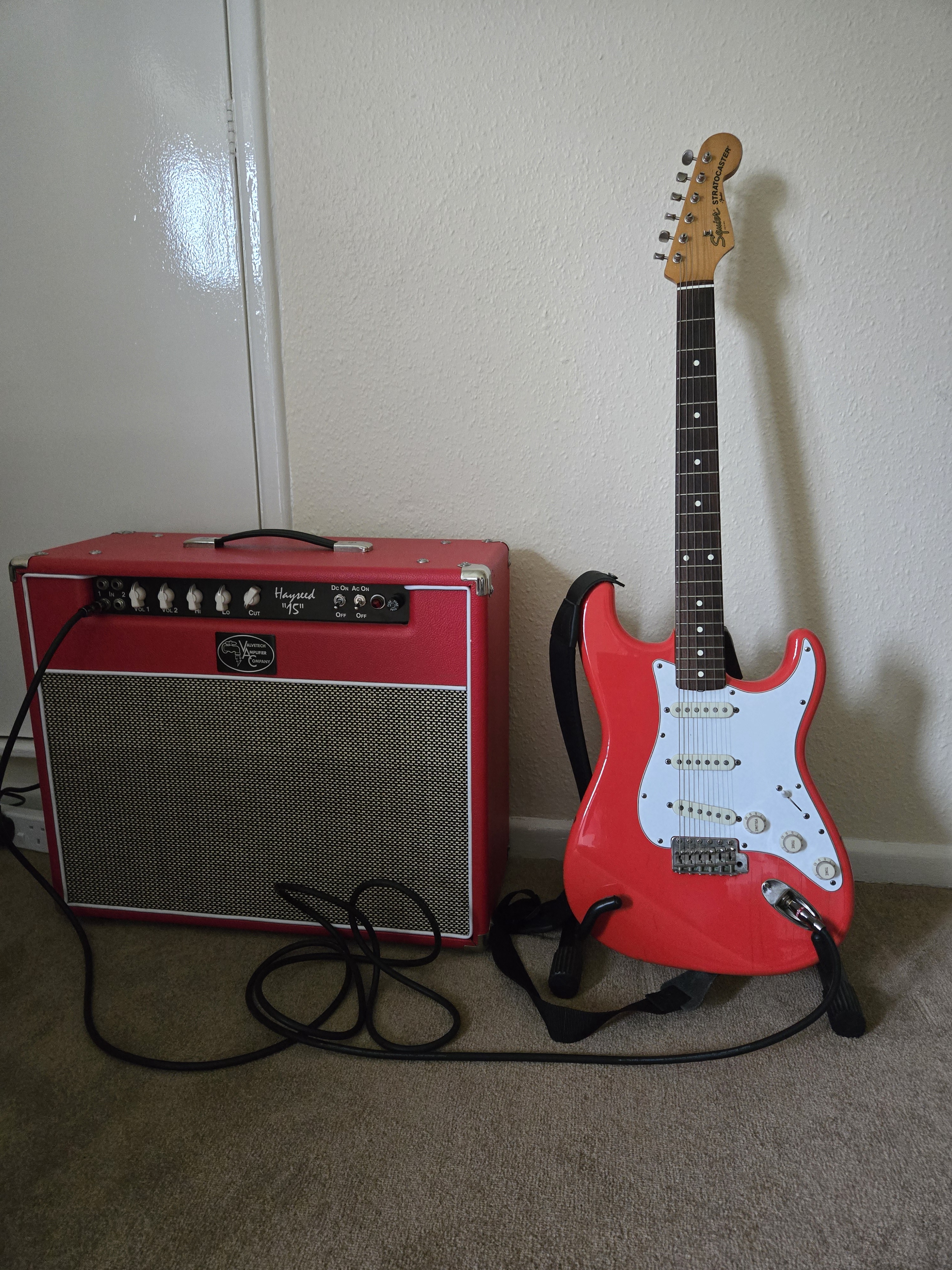 Throwback to the 1983 JV Squier