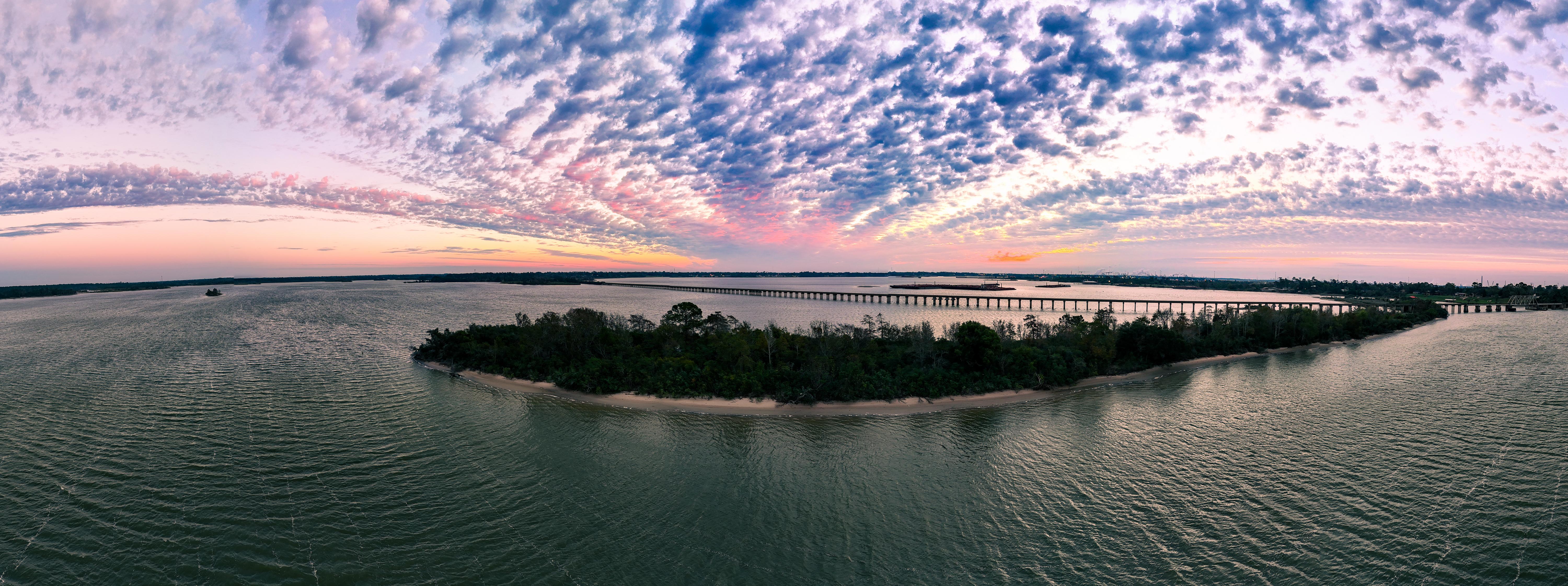 A Stunning Morning: Bridges, Trains, and a Beautiful Sunrise
