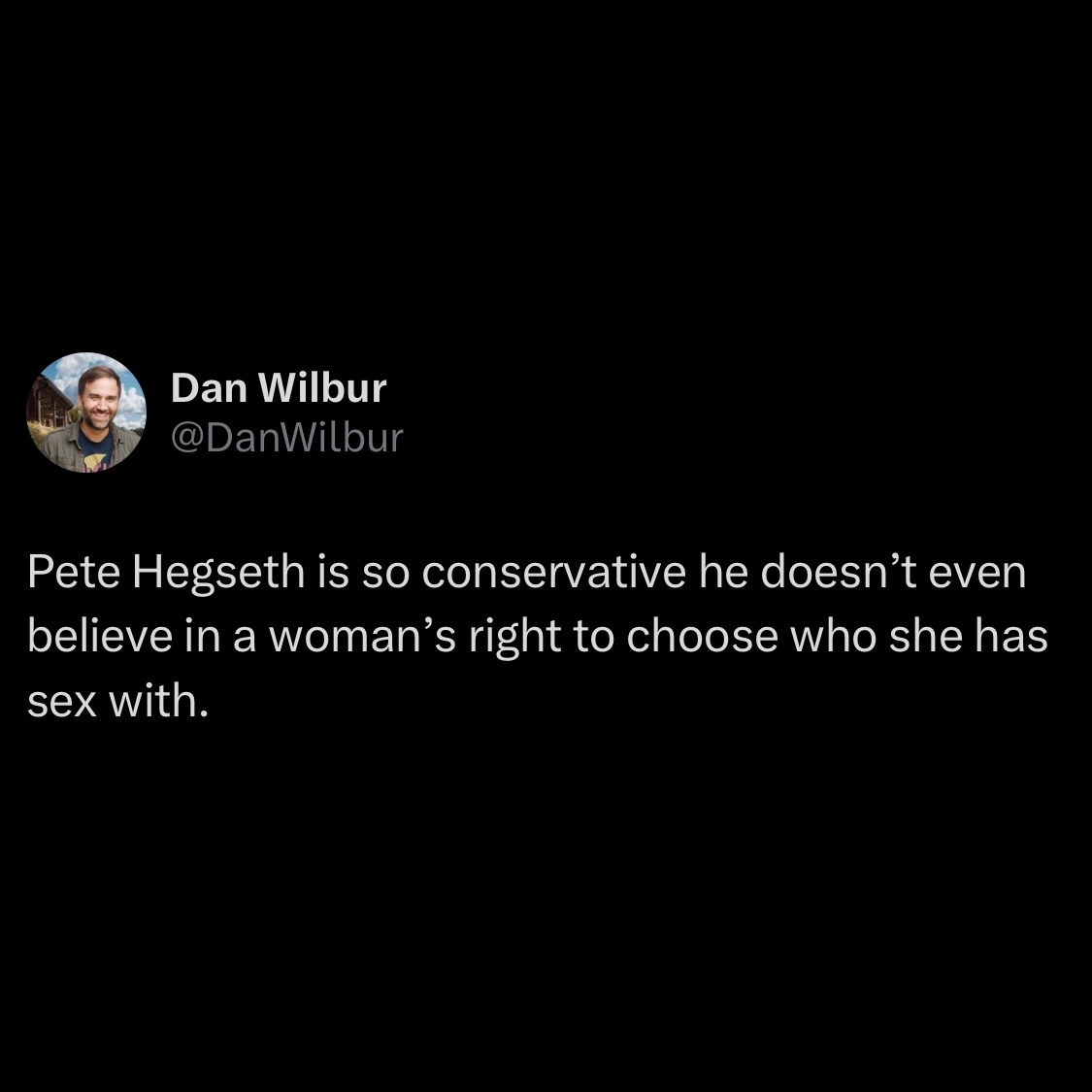 We Need to Confirm Pete Hegseth ASAP!