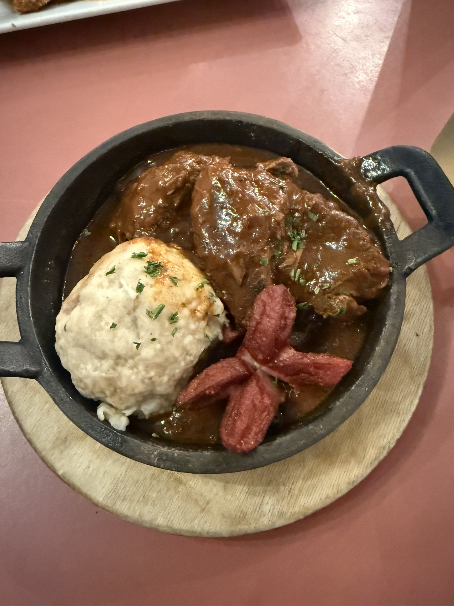 A delightful fusion of German and Filipino cuisine!