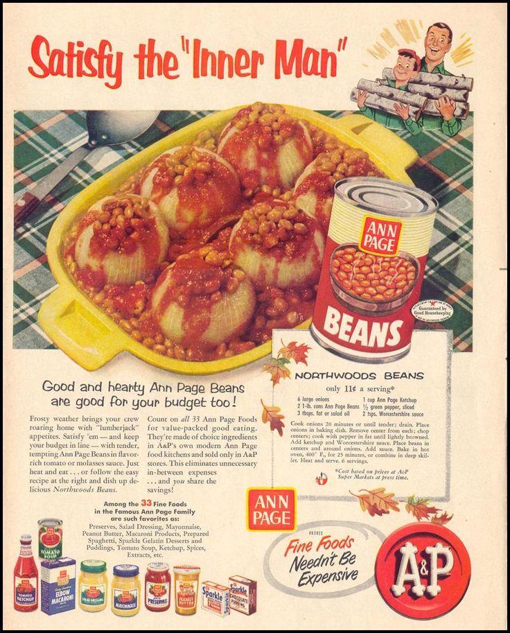 A nostalgic look at vintage food advertisements