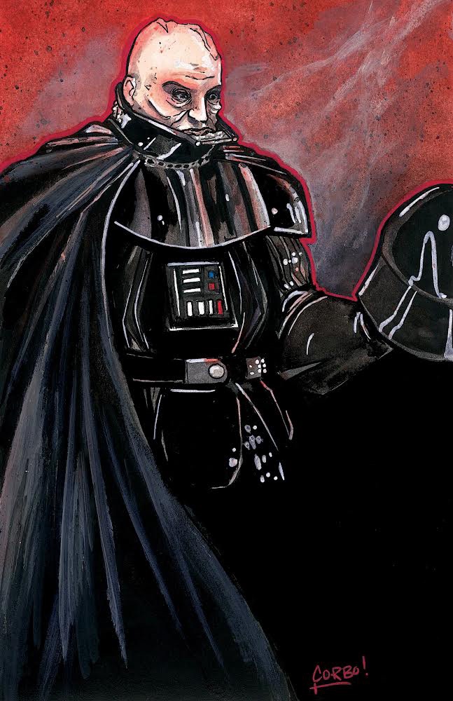 Sketch 30 of 31: A Dark Lord Emerges - Darth Vader