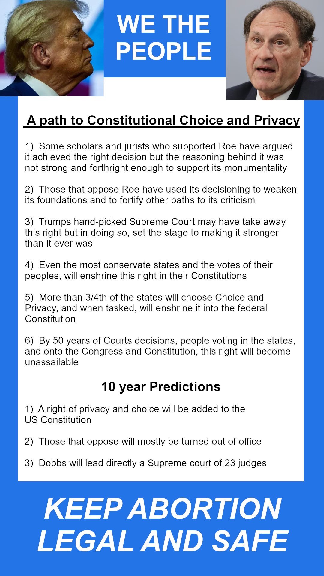 Exploring the Balance of Choice and Privacy in Our Constitution