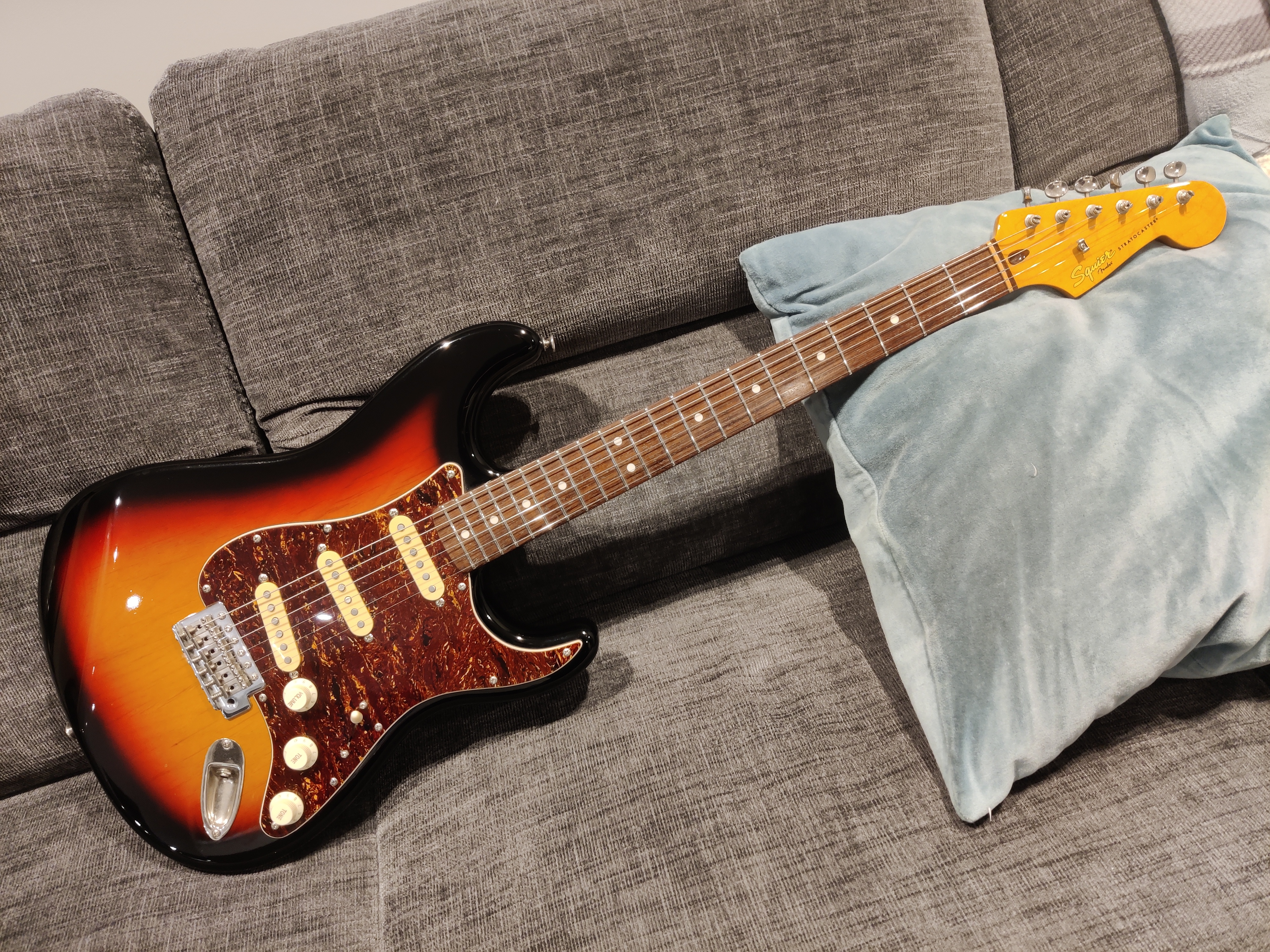 Squier Classic Vibe 60s Stratocaster - the legendary original Chinese run.